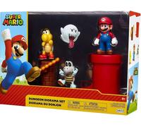 Super Mario Dungeon Diorama Set Playset Figurine Jakks Pacific