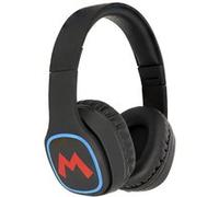 OTL Technologies Casque audio Bluetooth TWEEN Super Mario Icon (pliable, arceau rembourré, design élégant, autonomie jusqu'à 30 heures, pour adolescents et adultes), Noir