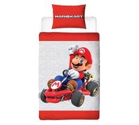 Super Mario Enfants Chambre - Housse de Couette Ensembles Simple Double Coussins