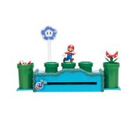 Super Mario Ensemble de Jeu & Figurines Bros. Wonder | (Tuyau de téléportation), Jakks Pacific, Inclut une figurine Mario & diorama interactif, Idéal pour les collectionneurs, 3+