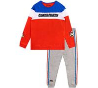 SUPER MARIO Ensemble de Sweat-Shirt et de Jogging Jeux vidéo pour garçons Tenue 2 pièces pour Enfants Multicolore 5-6 Ans