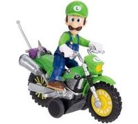 Super Mario Galaxy, le film - Figurine Luigi avec Moto à Rétrofriction 6 cm