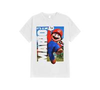Super Mario - It's A Me Mario White - T-Shirt - Blanc - M - 100% Coton,Jersey