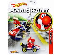 SUPER MARIO KART Modèle RED YOSHI STANDARD Échelle 1:64 5cm Hot Wheels GPD90