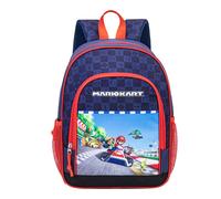 Super mario kart sac à dos. 2 poches latérales. Dossier rembourré.