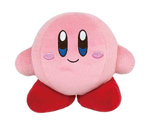 Super Mario KP01UK Kirby Sanei Peluche sous Licence Officielle Multicolore