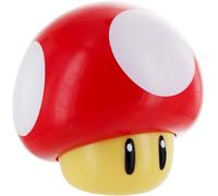 Paladone Lampe enfant Nintendo Mushroom V2 Rouge 12 cm