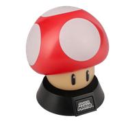 Paladone Lampe 3D Super Mario Champignon Multicolore 10 cm