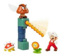 Super Mario Lava Castle Diorama Playset Figurine Jakks Pacific