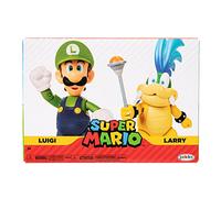 Super Mario- Lot de 2 Figurines d'action, 410644, Luigi vs. Larry Koopa
