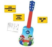 SUPER MARIO Ma premiere guitare 53 cm LEXIBOOK Bleu G