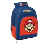 Safta Sac à dos Super Mario 20,10 l 32x42x15 cm Bleu Enfants