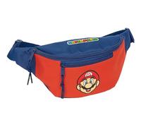 Super Mario Mamma MIA - Sac Banane avec Poche extérieure, idéal pour Les Jeunes et Les Enfants de différents âges, Confortable et Polyvalent, qualité et résistance, 23 x 9 x 12 cm