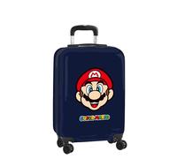 Super Mario Mamma MIA - Trolley de Cabine 50,8 cm, Valise à roulettes, Cadenas de sécurité, Valise légère, 34,5 x 20 x 55 cm
