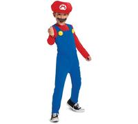 Super Mario Mario Fancy Dress Costume (7-8Y) Jakks Taille unique Unisex