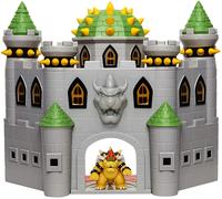 Super Mario Monde De Nintendo Figurine Château De Bowser 2,5 Pouces Playset