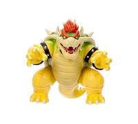 Super Mario Bros Movie - Figurine Bowser Électronique - Licence officielle Nitendo - 18 Cm - Figurine Articulée - Fonction Respiration de feu Fumée Spectaculaire- Jouet Enfant Fan de Mario - 3 Ans +
