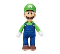 Peluche - JAKKS PACIFIC - Super Mario Bros. le film - Luigi - 30 cm - Blanc