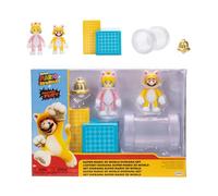 SUPER MARIO Nintendo Figurines d'action 3D Diorama du Monde 6,3 cm