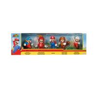 Super Mario Nintendo Lot de 5 Figurines Only Mario 6,5 cm