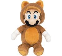 Super Mario Official Mario Tanooki Plush (22Cm) San-ei Taille unique Unisex
