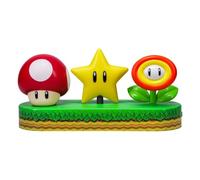Super Mario Paladone Lampe icône Lampe de bureau sur pied sous licence officielle Mario Brothers, décoration de salle de jeux et marchandises pour garçons et filles, veilleuse accessoire cadeau pour