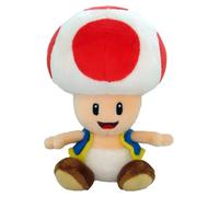 Super Mario Peluche Crapaud 17 Cm Sanei