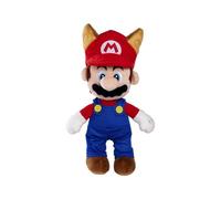 Simba Peluche Mario Raccoon 30 cm Rouge