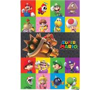 Super Mario - Personnages - Poster 61x91.5 cm