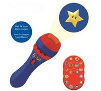 SUPER MARIO Projecteur a histoires et lampe torche - LEXIBOOK Bleu G