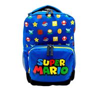 Super mario sac à dos scolaire. Intérieur entièrement doublé. Dossier rembourré.