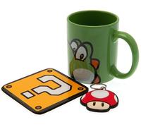 Razer Ensemble Super Mario Yoshi – Tasse, sous-verres et porte-clés