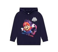 Super Mario Sweat A Capuche pour Garçon, Sweat-Shirt A Capuche Mario, Hoodie en Coton pour Garçon, Hoodies Galaxy Movie, Marine 9-10 Ans