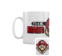 Super Mario Tasse En Boîte Its A Me Mario Blanc