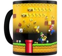 Super Mario SCMG24854 Mug Thermo-réactif (Gold Coin Rush) 11oz/315ml, Céramique, Multicolore