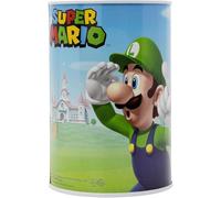 Super Mario Tirelire en métal pour enfants - Tirelire à casser pour ouvrir - Tirelire amusante - Idéale pour économiser de l'argent de poche - 15 cm