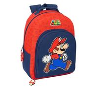 Safta Sac à dos Super Mario Trick 612508305 20,10 L 27x33x10 cm Orange Taille unique