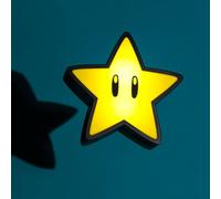 Paladone Lampe Super Étoile Super Mario avec Son - Marchandise Officielle Nintendo, Lampe Originale pour Décor de Chambre de Gamer