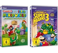 Super Marios ultimative Abenteuer Serien: Bros. 3 & World - Die animierten Klassiker des geliebten Videospiels - Mit den ikonischen Charakteren Mario, Luigi, Peach und Bowser