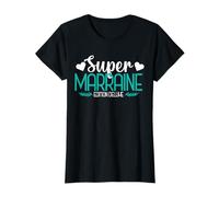 Super Marraine Meilleure Marraine du monde cadeau T-Shirt