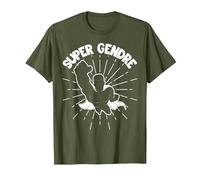 Super Meilleur Beau-Fils du Monde Fête des pères Gendre T-Shirt, Homme, Olive, S