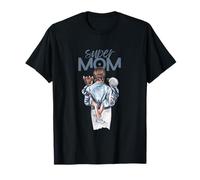 Super mère Enfants de Deux Jeunes Filles T-Shirt