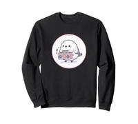Super Mignon Shima Enaga « Fée des neiges Japonaise » Boombox Bird Sweatshirt