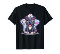 Super Mignon Staffordshire Bull Terrier de Style Bande dessinée T-Shirt