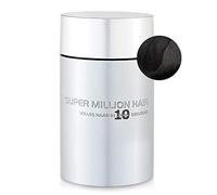 Super Million Hair - Fibres Capillaires Densifiantes pour Cheveux Clairsemés, Chute de Cheveux, 25g, Noir (1)