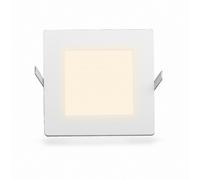 Super Mince LED à Encastrer Carré Panneau Blanc Chaud 1501LM 21W Dimmable (W) Ø