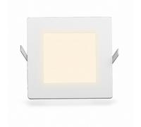 Super Mince LED à Encastrer Carré Panneau Blanc Chaud 1960LM 25W (W) Ø 250mm