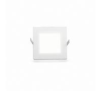 Super Mince LED à Encastrer Carré Panneau Blanc Froid 483LM 9W Dimmable (W) Ø