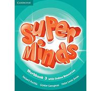 Super Minds Level 3 Workbook with Online Resources.