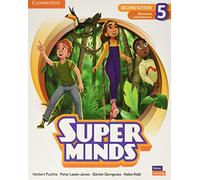 Super Minds Level 5 – Cahier d'exercices avec pack numérique – Anglais britannique